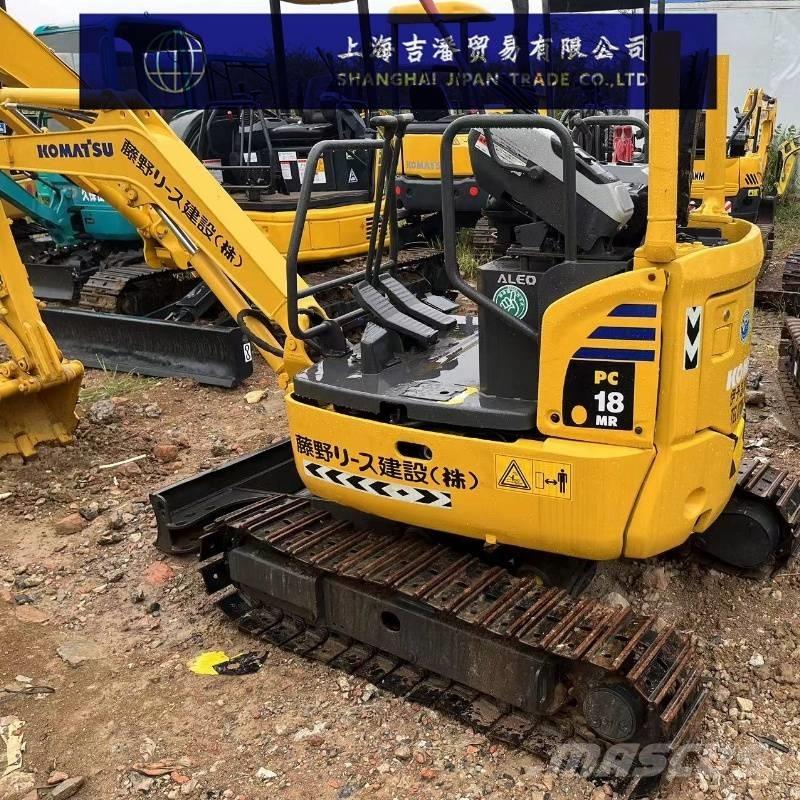 Komatsu PC 18 Rupsgraafmachines