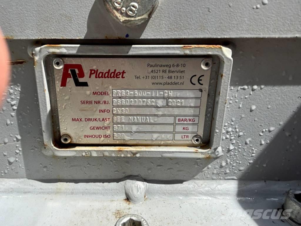 Pladdet PRG3-500 Grijpers
