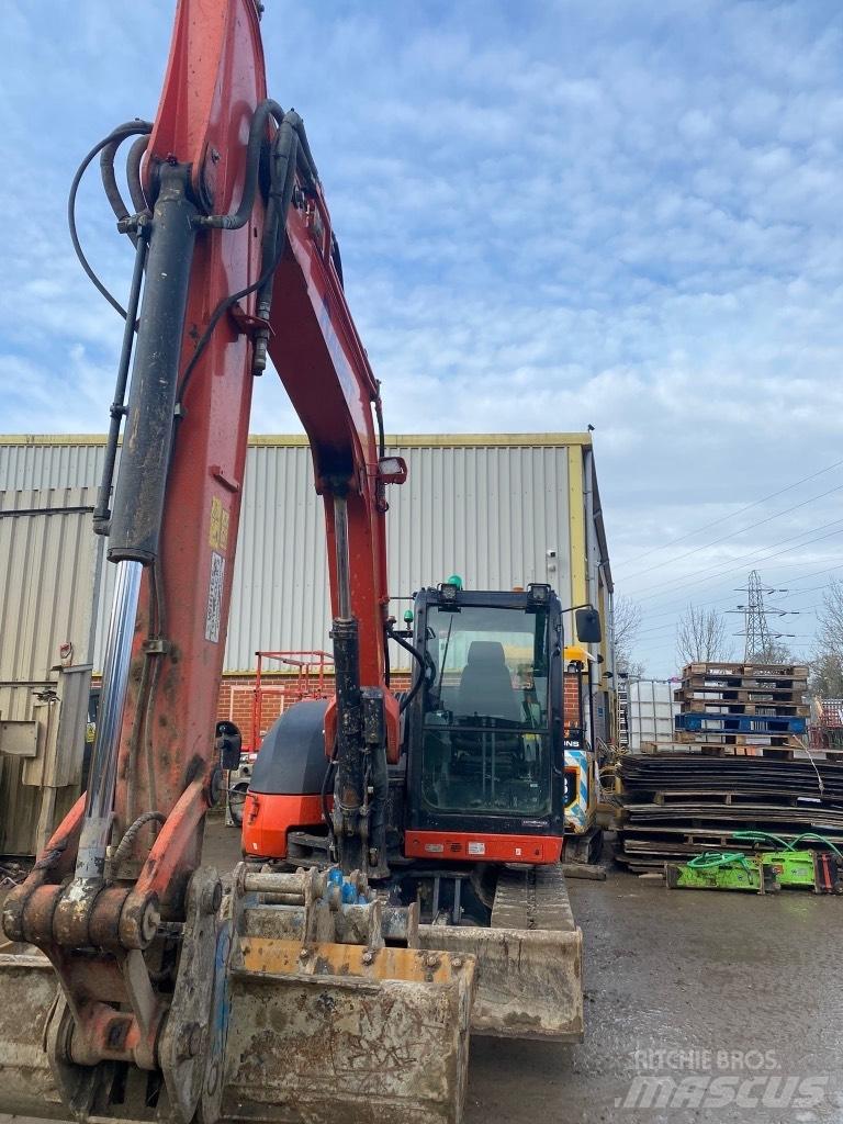 Kubota KX 080-4 Midigraafmachines 7t - 12t