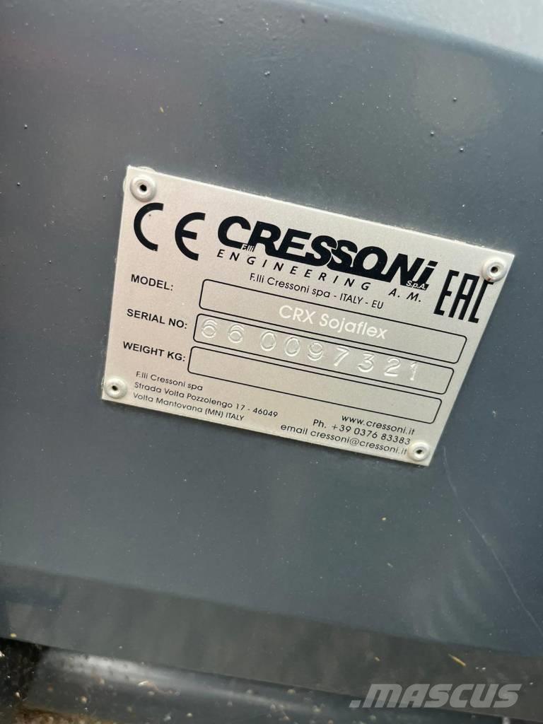 Cressoni CRX 660 Maaidorser aanbouwdelen