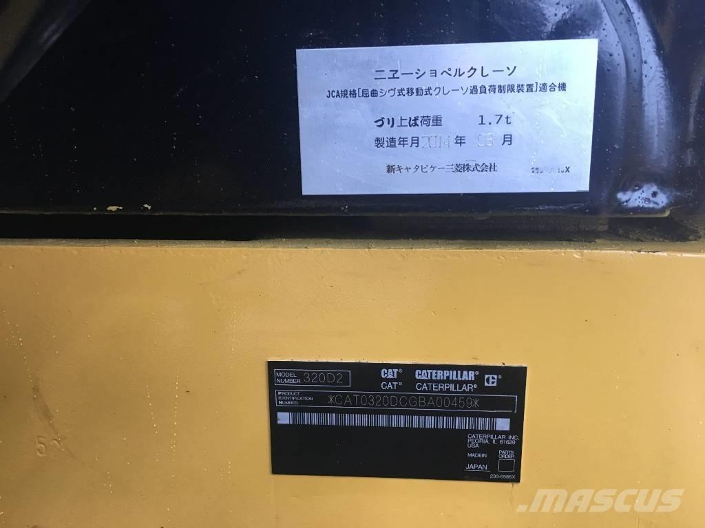CAT 320D2L Rupsgraafmachines