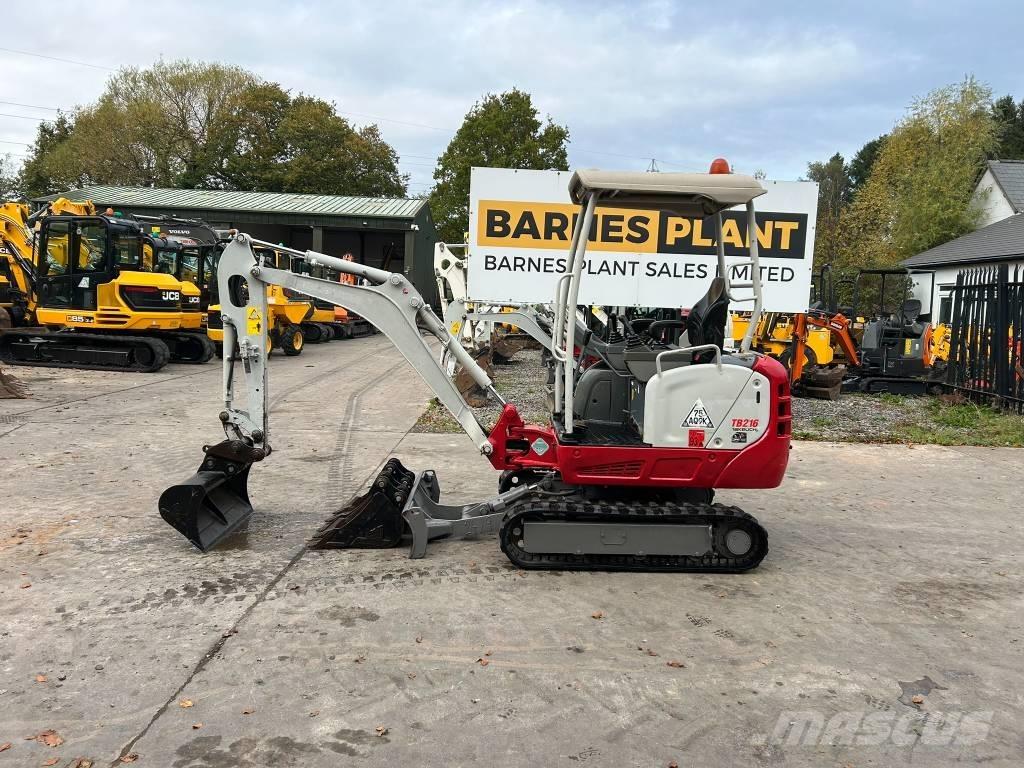 Takeuchi TB 216 Minigraafmachines < 7t