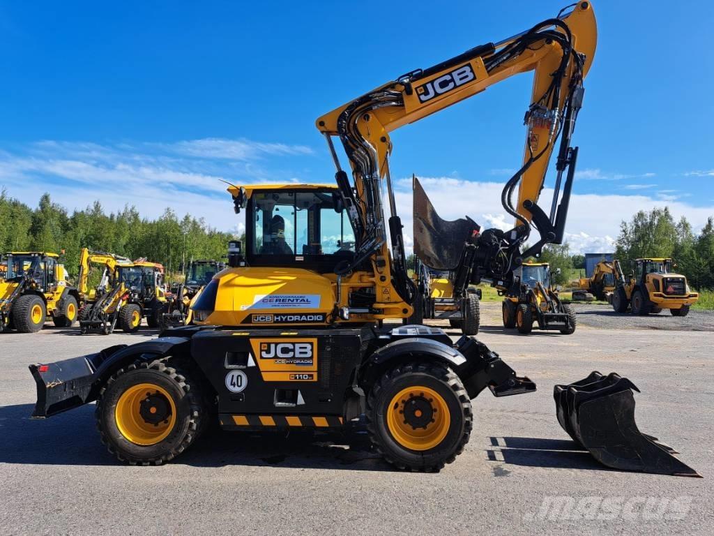 JCB Hydradig Wielgraafmachines