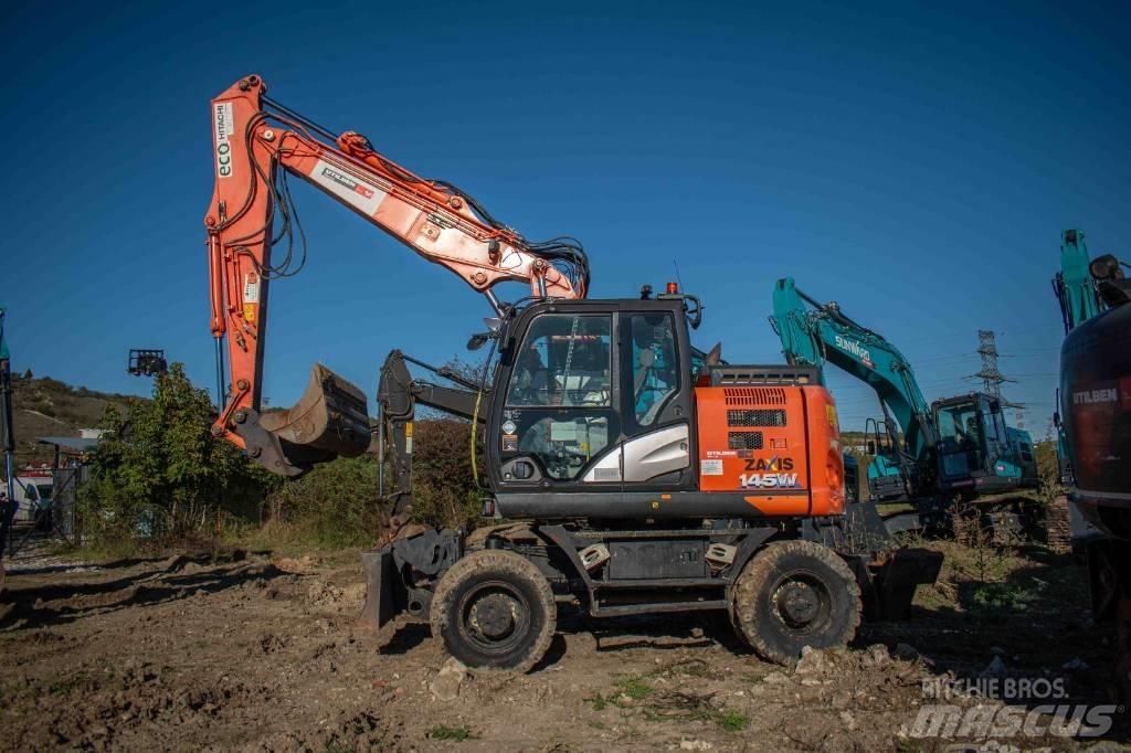 Hitachi ZX 145 Wielgraafmachines