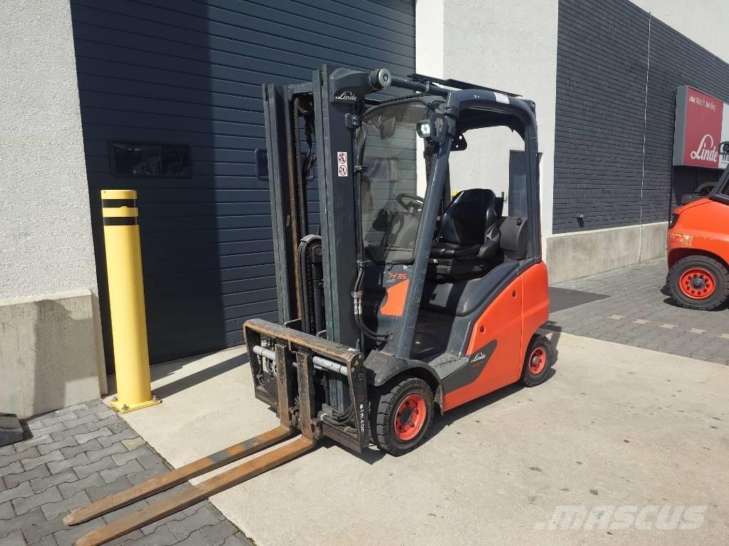 Linde H16T/391 LPG heftrucks