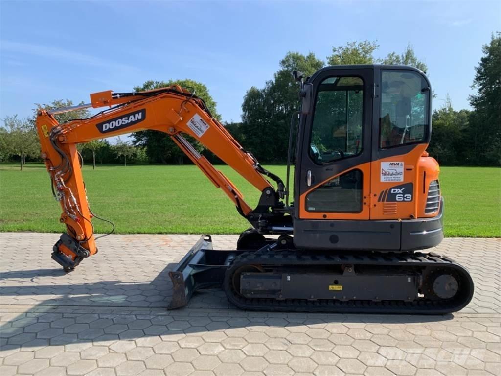 Doosan DX63-3 Minigraafmachines < 7t