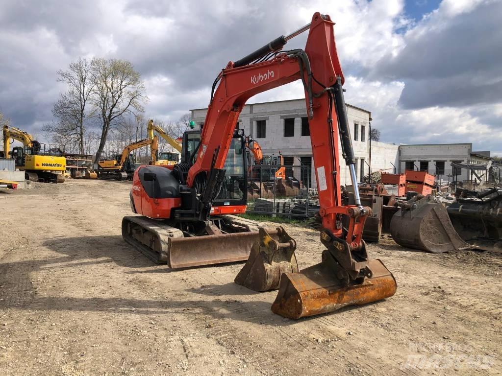 Kubota KX 080-4 Rupsgraafmachines