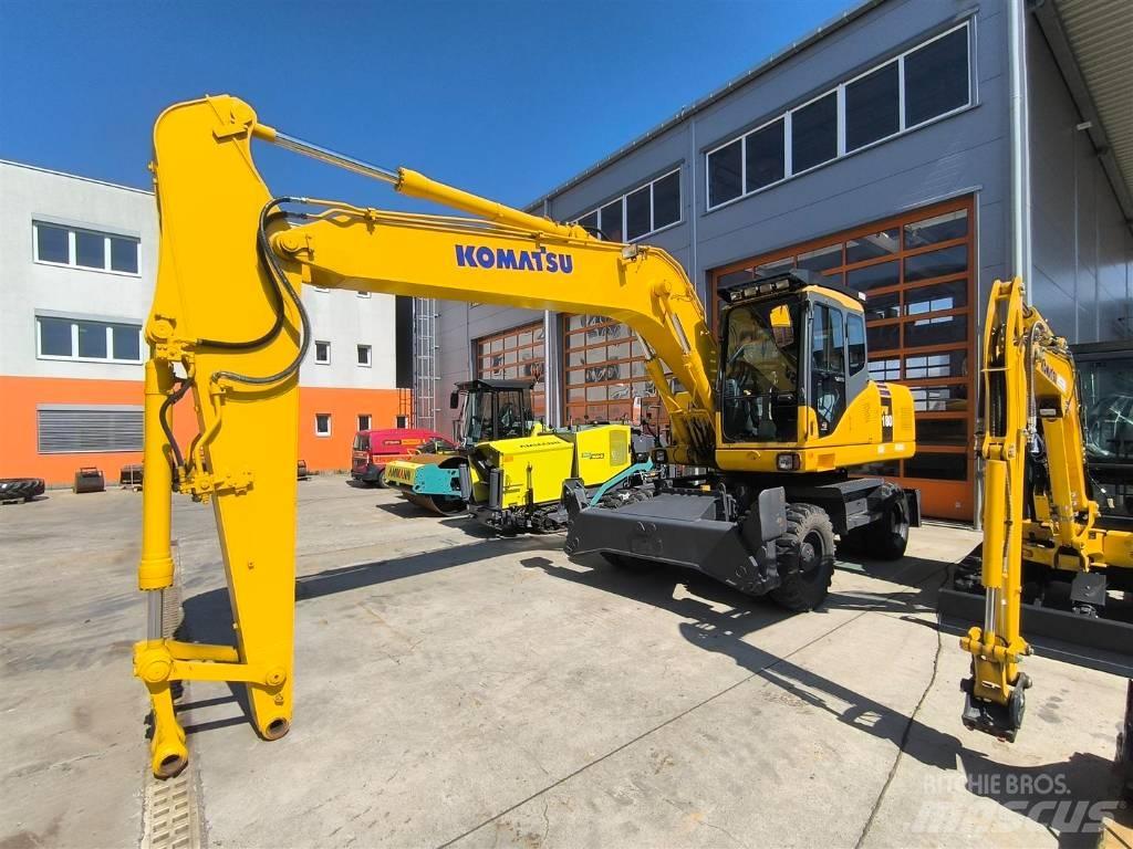 Komatsu PW 180-7 Wielgraafmachines