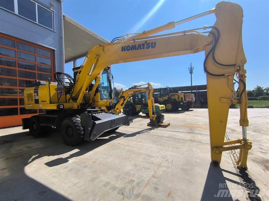 Komatsu PW 180-7 Wielgraafmachines