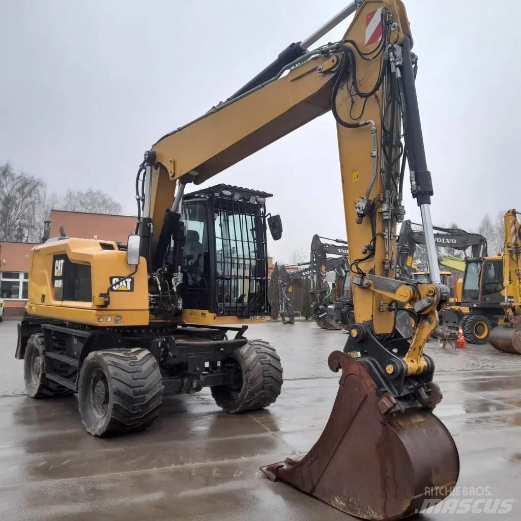 CAT M 318 F Wielgraafmachines