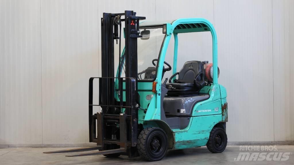 Mitsubishi FG 15 N LPG heftrucks