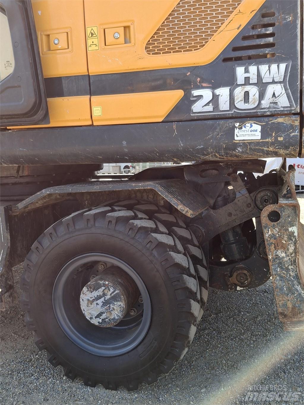 Hyundai HW 210 A Wielgraafmachines