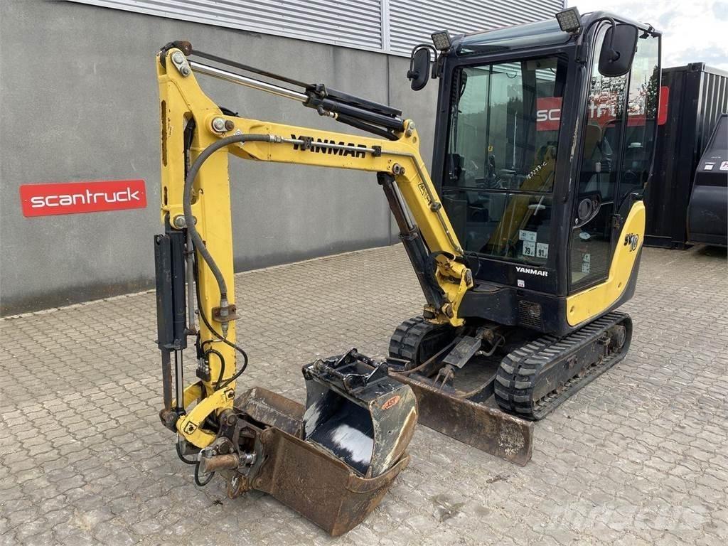 Yanmar SV18 Wielgraafmachines