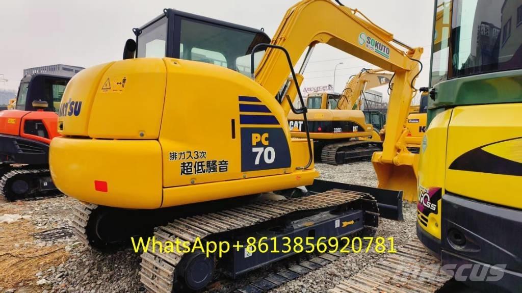 Komatsu PC 70-8 Rupsgraafmachines
