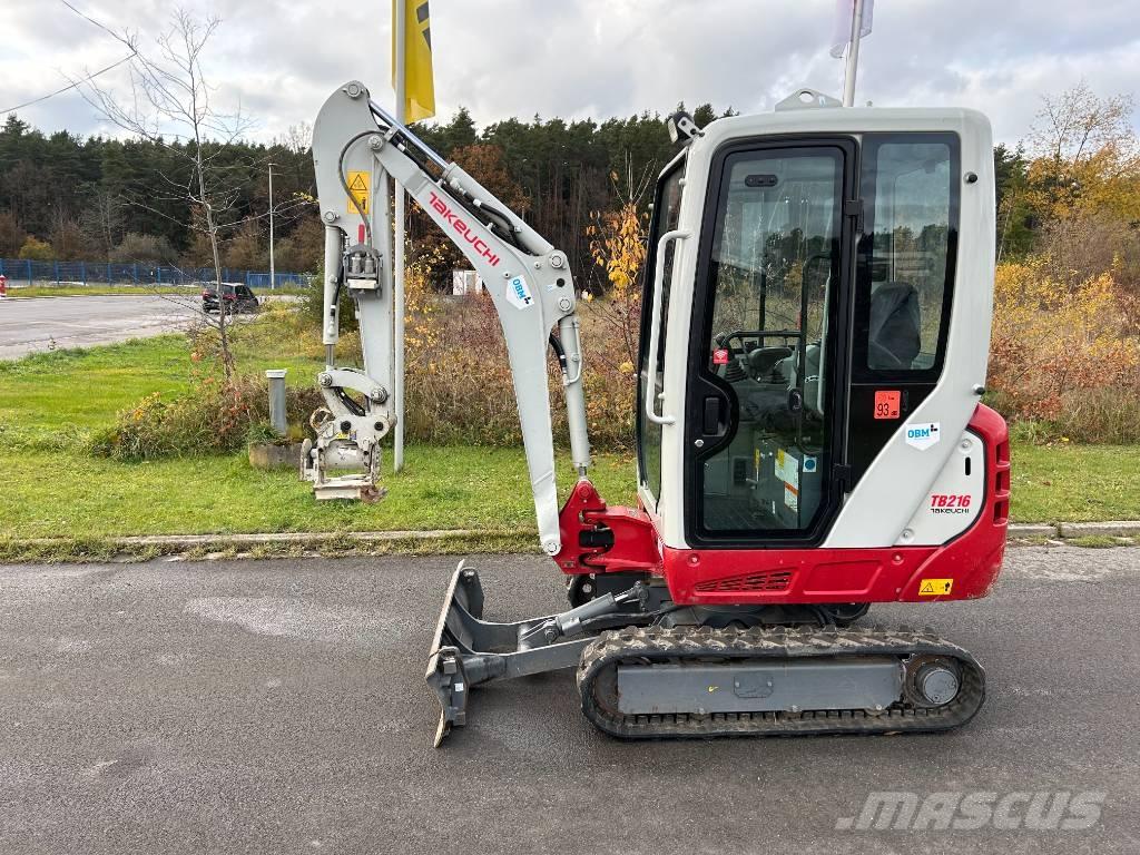 Takeuchi TB 216A V4 Minigraafmachines < 7t