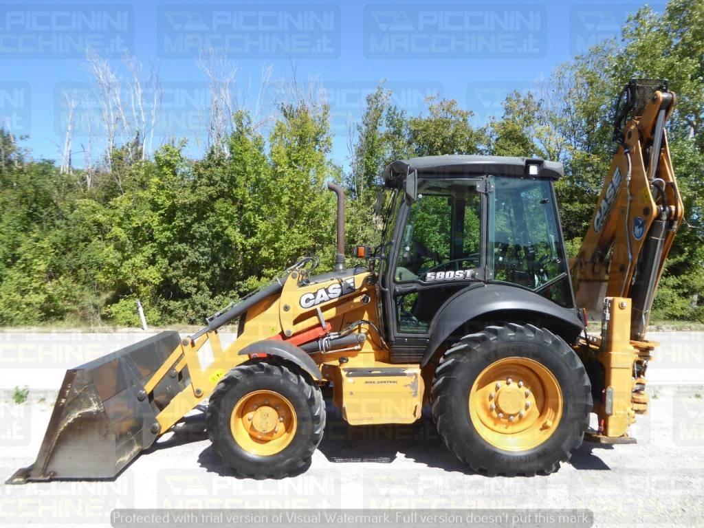 CASE 580 ST Graaf-laadcombinaties