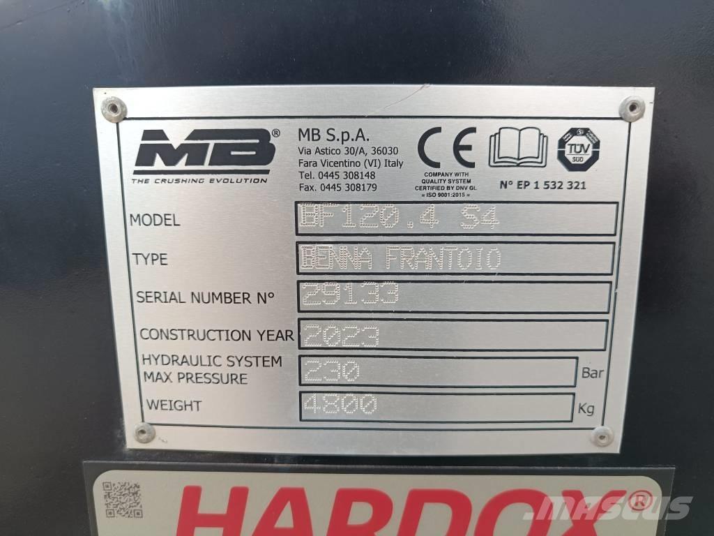 MB Crusher BF 120.4 Vergruizers