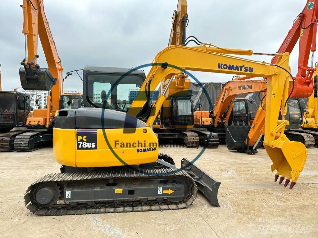 Komatsu PC 78 US Rupsgraafmachines