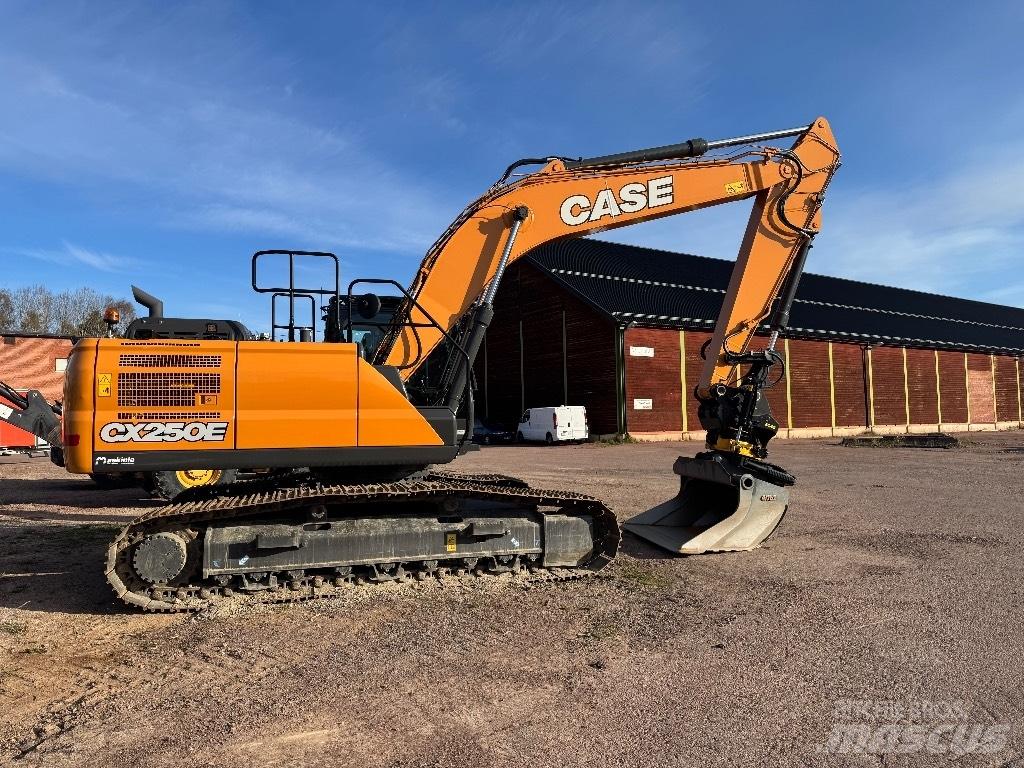 CASE CX250E Rupsgraafmachines