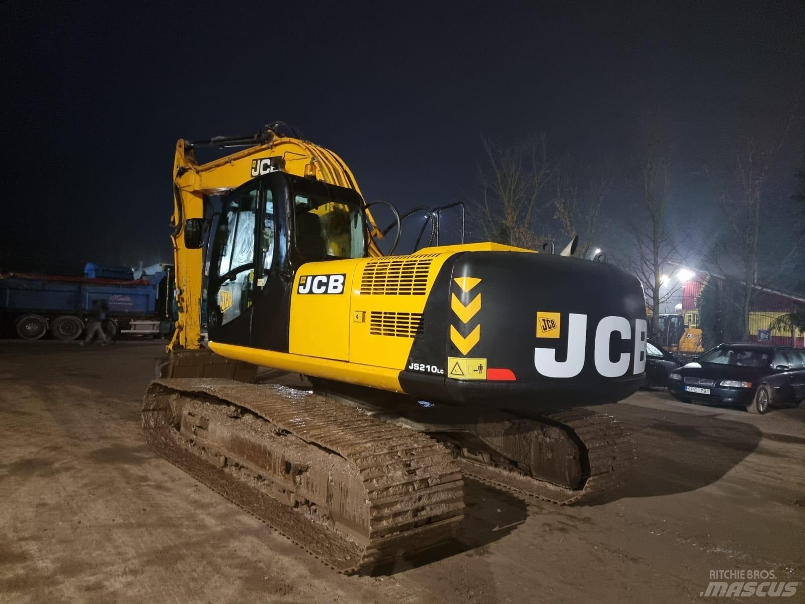 JCB JS 210 LC Rupsgraafmachines