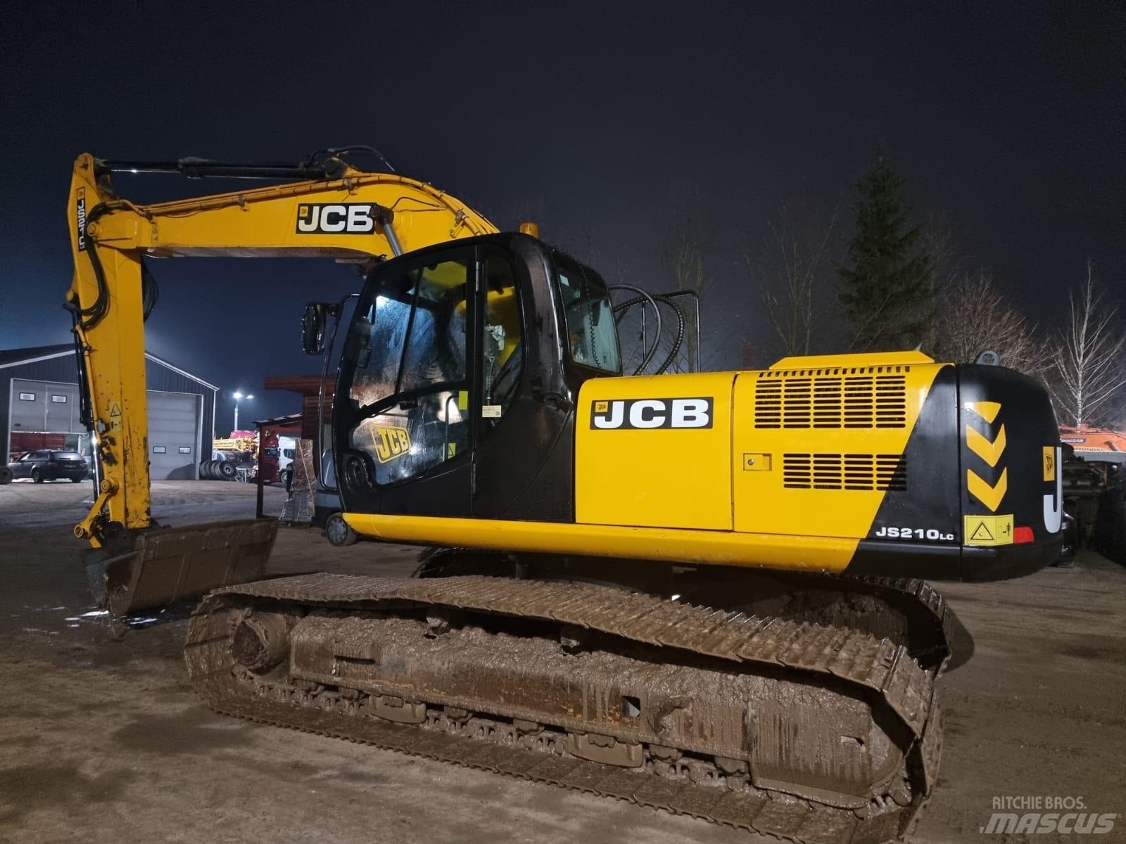 JCB JS 210 LC Rupsgraafmachines