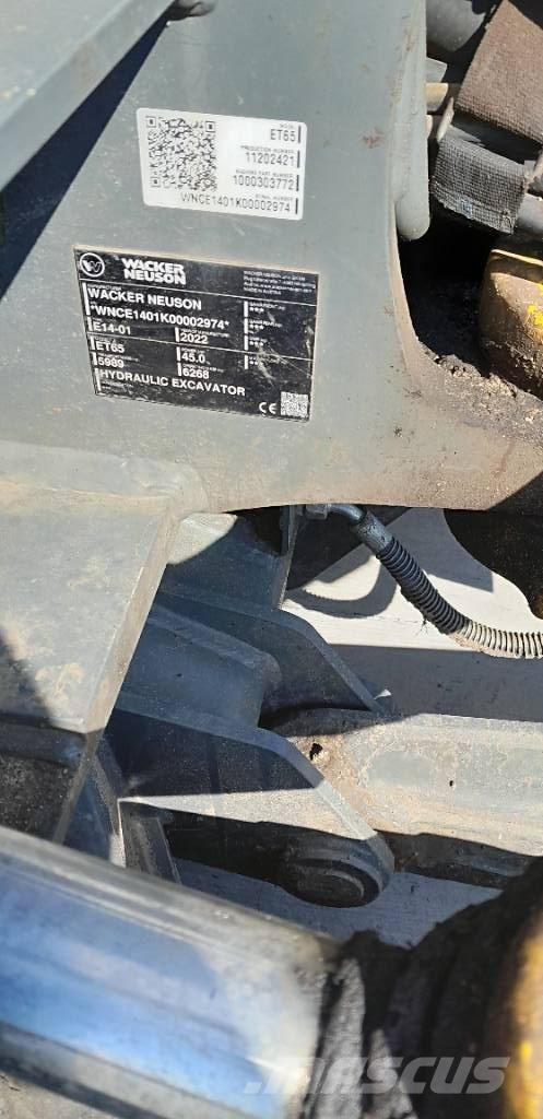 Wacker Neuson ET 65 Rupsgraafmachines