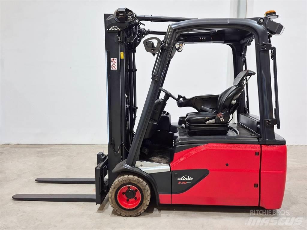 Linde E20L 02 386 Elektrische heftrucks