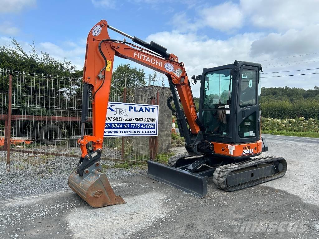 Hitachi ZX 38 U-6 Minigraafmachines < 7t