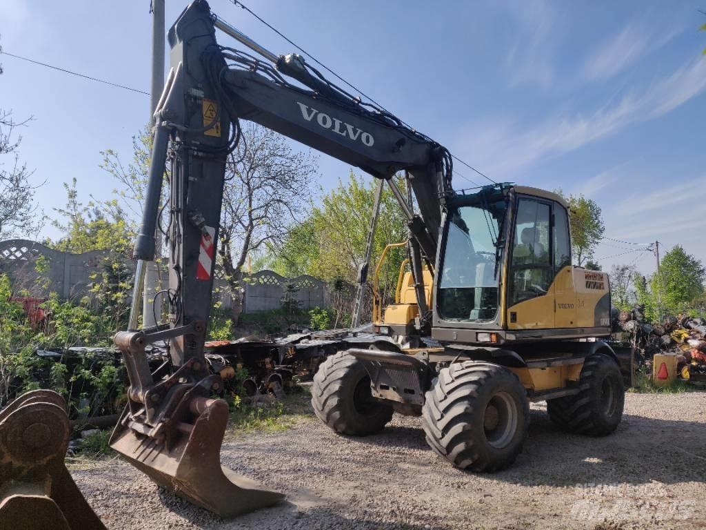 Volvo EW 140 C Wielgraafmachines