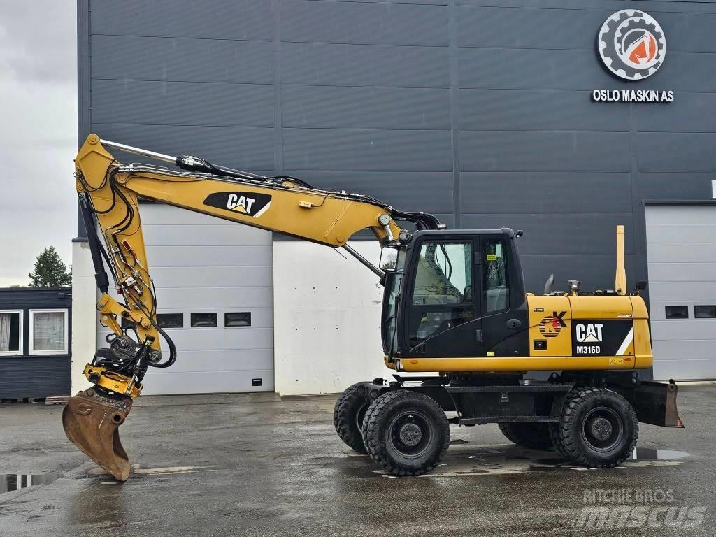 CAT M 316 D Wielgraafmachines