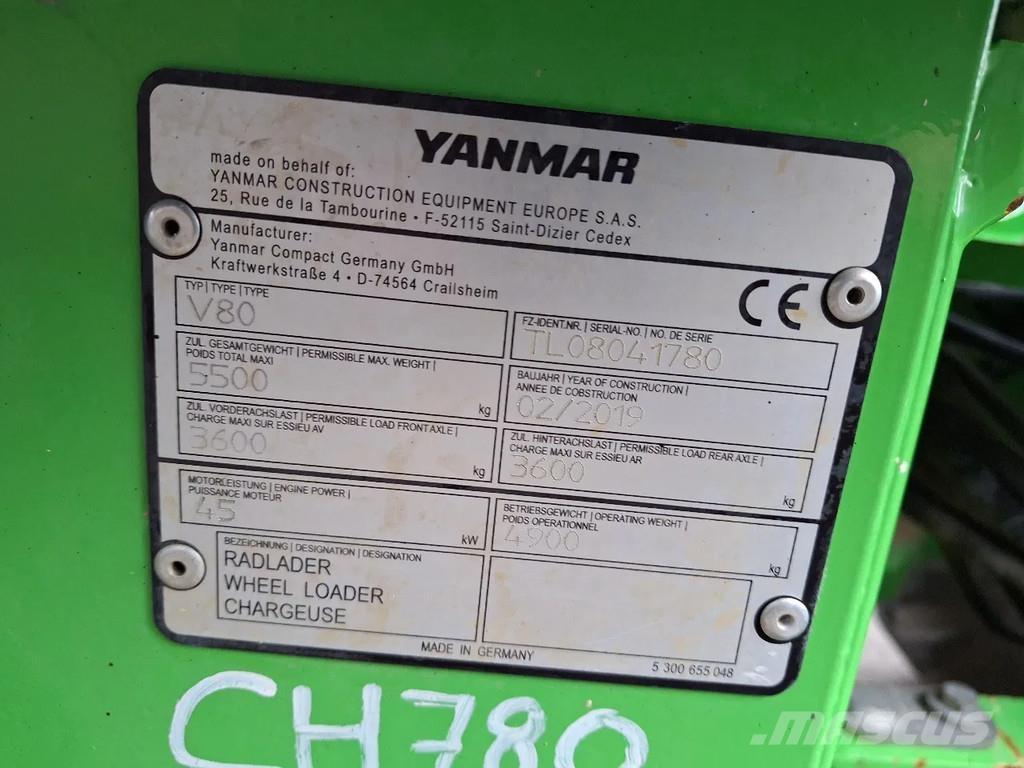 Yanmar V80 Miniladers
