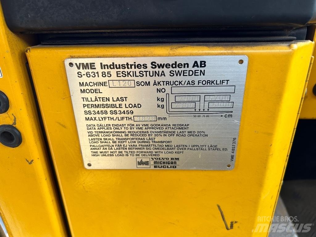 Volvo L 120 Wielladers
