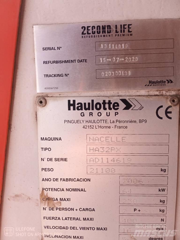 Haulotte HA 32 PX Knikarmhoogwerkers