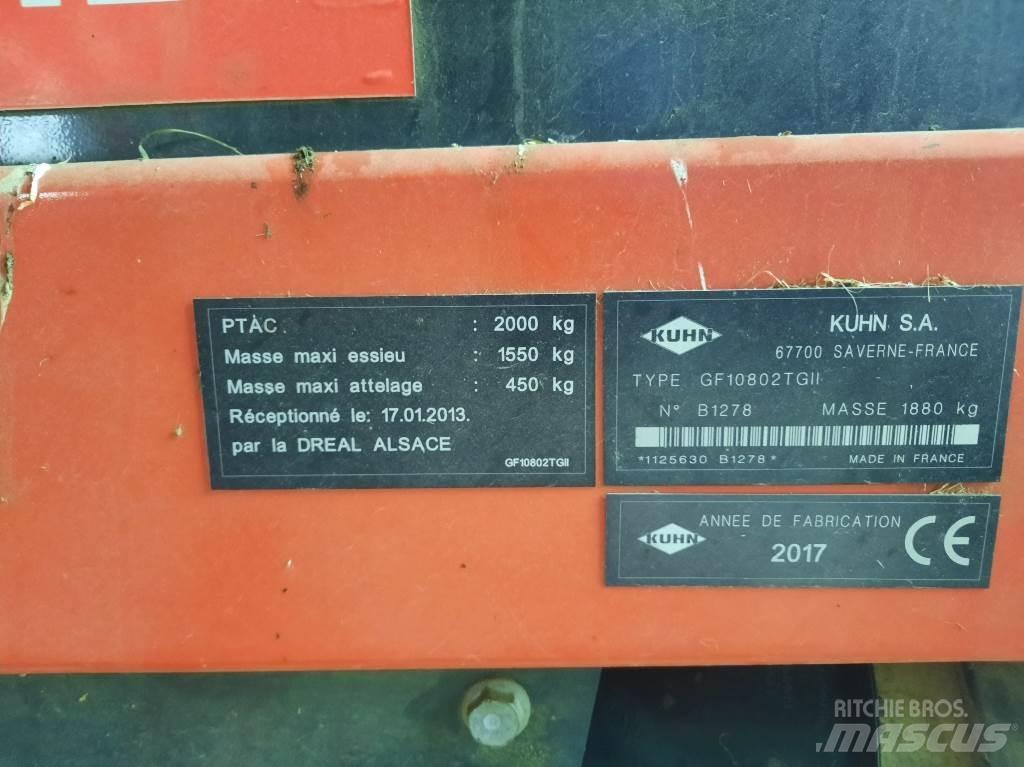 Kuhn Gf10802 tg2 Schudders