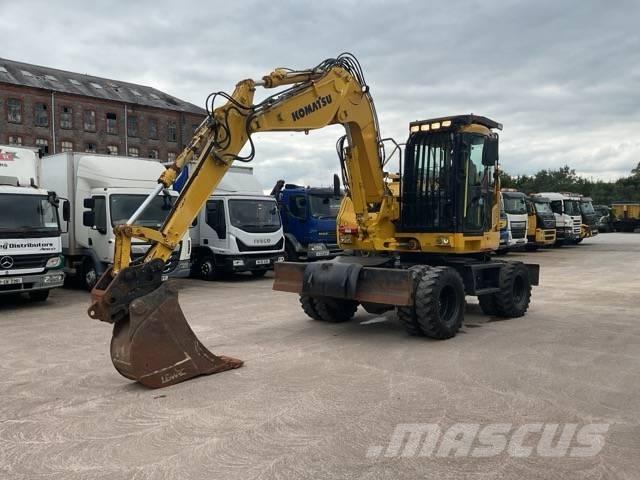 Komatsu PW110MR-11 Wielgraafmachines