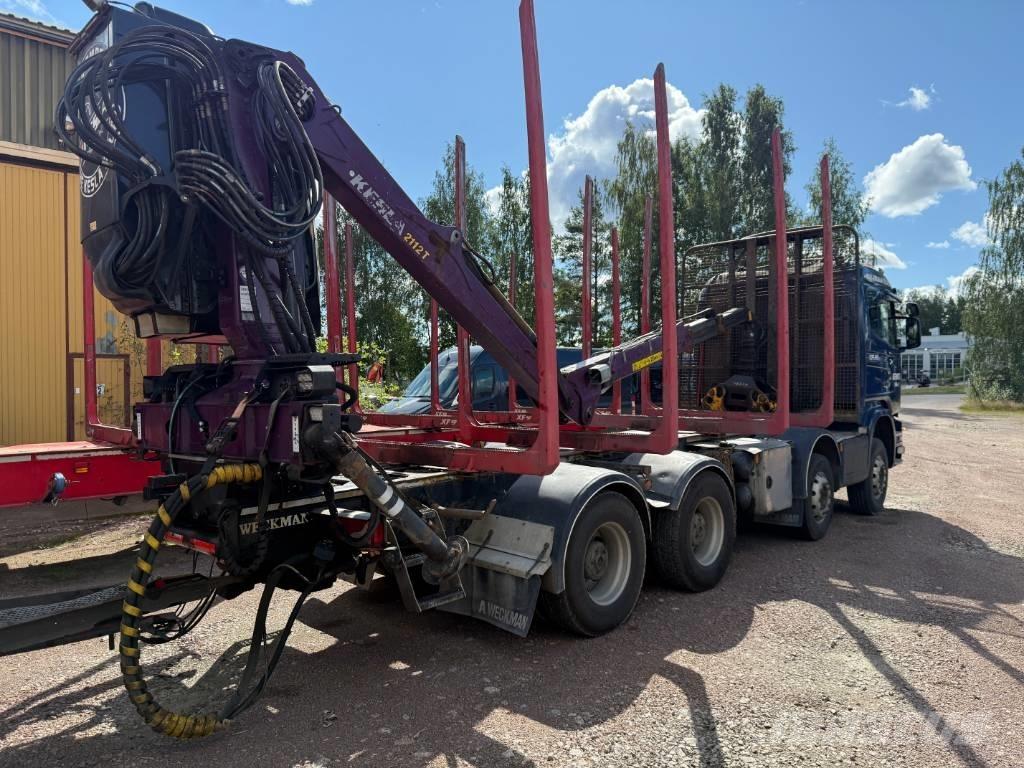 Scania R 580 Hout-Bakwagens