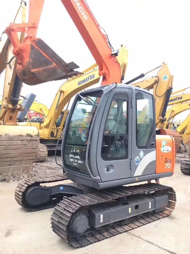 Hitachi ZX 70 Midigraafmachines 7t - 12t