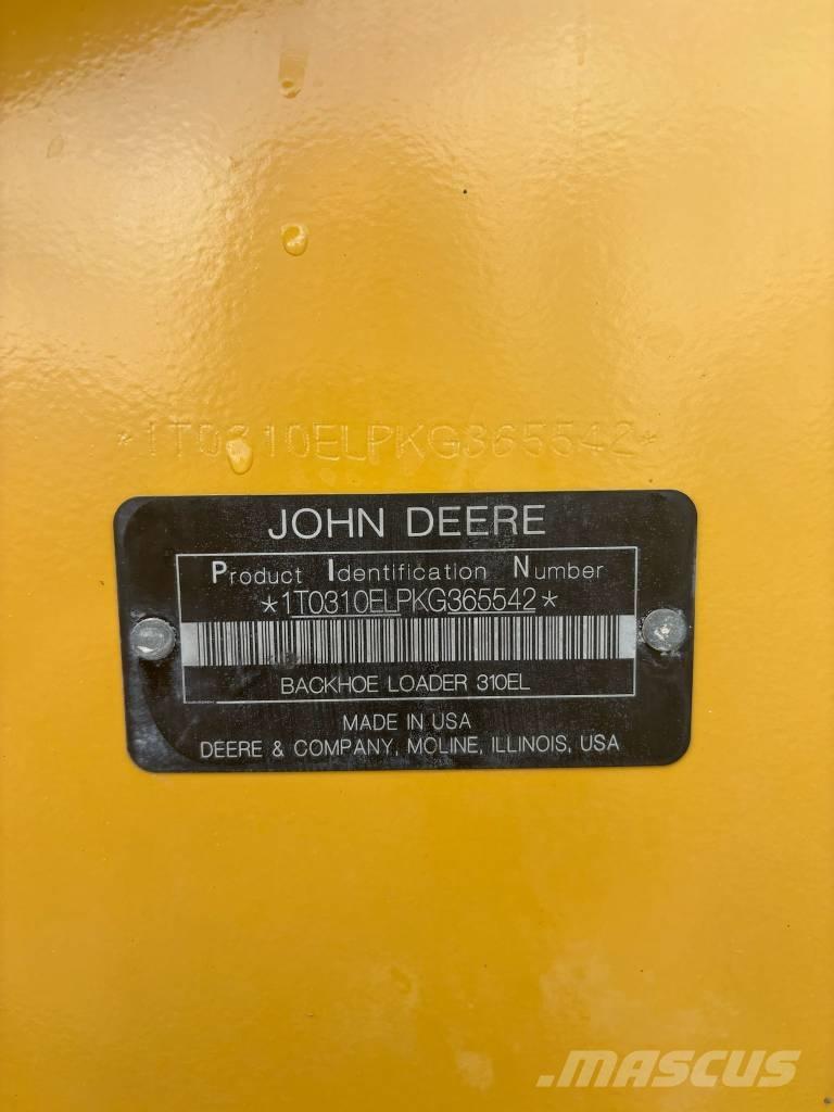 John Deere 310L EP Graaf-laadcombinaties