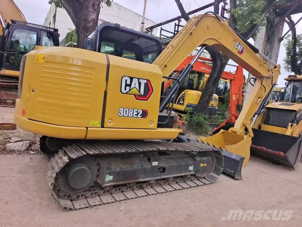 CAT 308 E 2 Midigraafmachines 7t - 12t