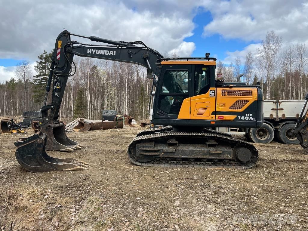 Hyundai HX 140 AL Rupsgraafmachines