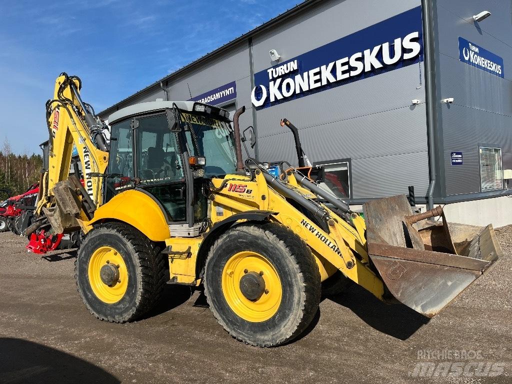 New Holland B 115 B Graaf-laadcombinaties
