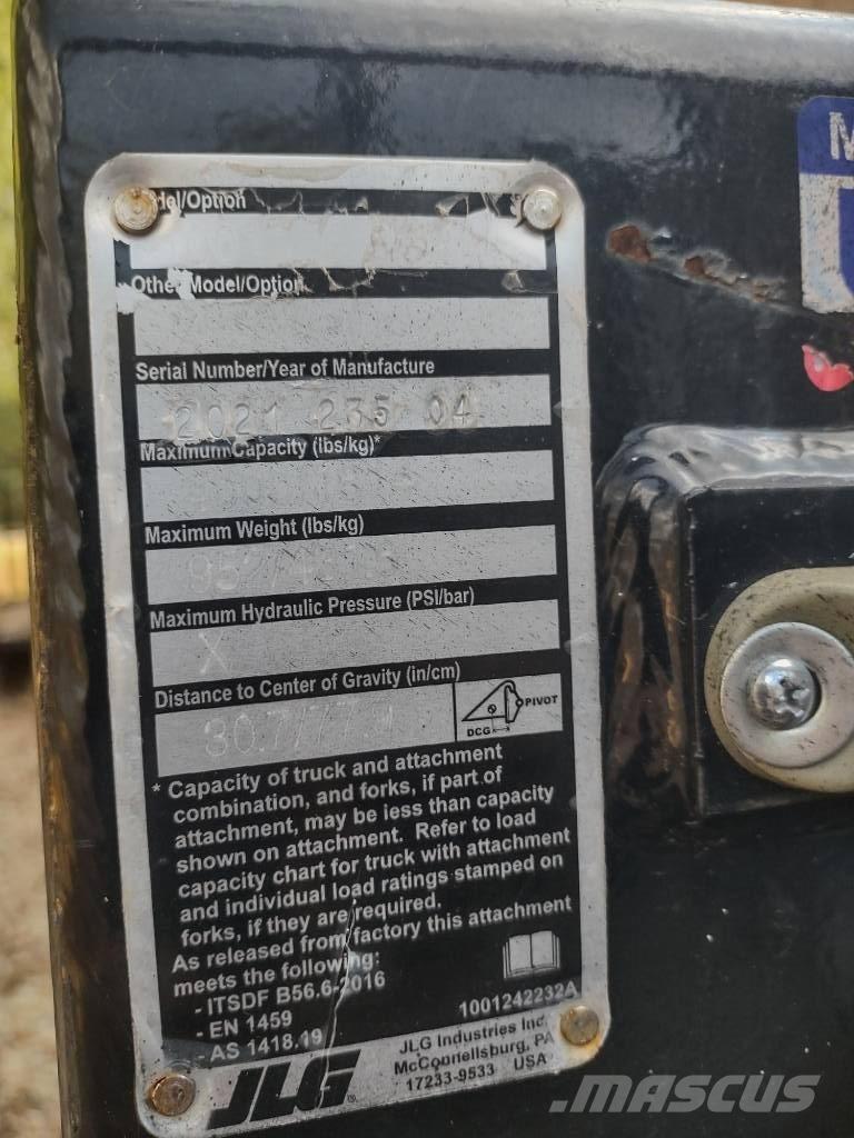 JLG X 13 JP Overige componenten