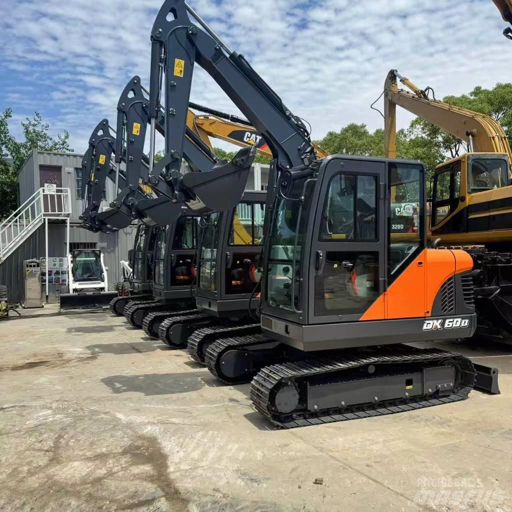 Doosan DX 60 Rupsgraafmachines