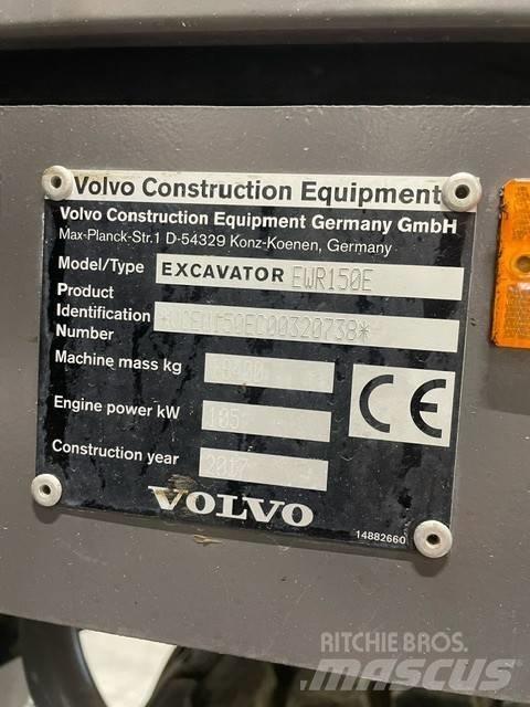 Volvo EWR150E Wielgraafmachines