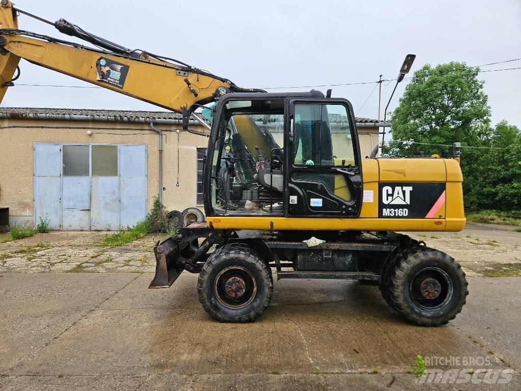 CAT M 316 D Wielgraafmachines