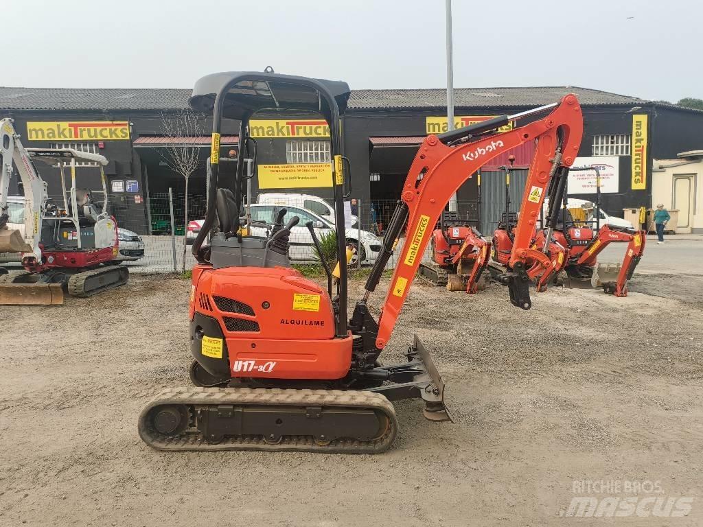 Kubota U 17-3 Minigraafmachines < 7t