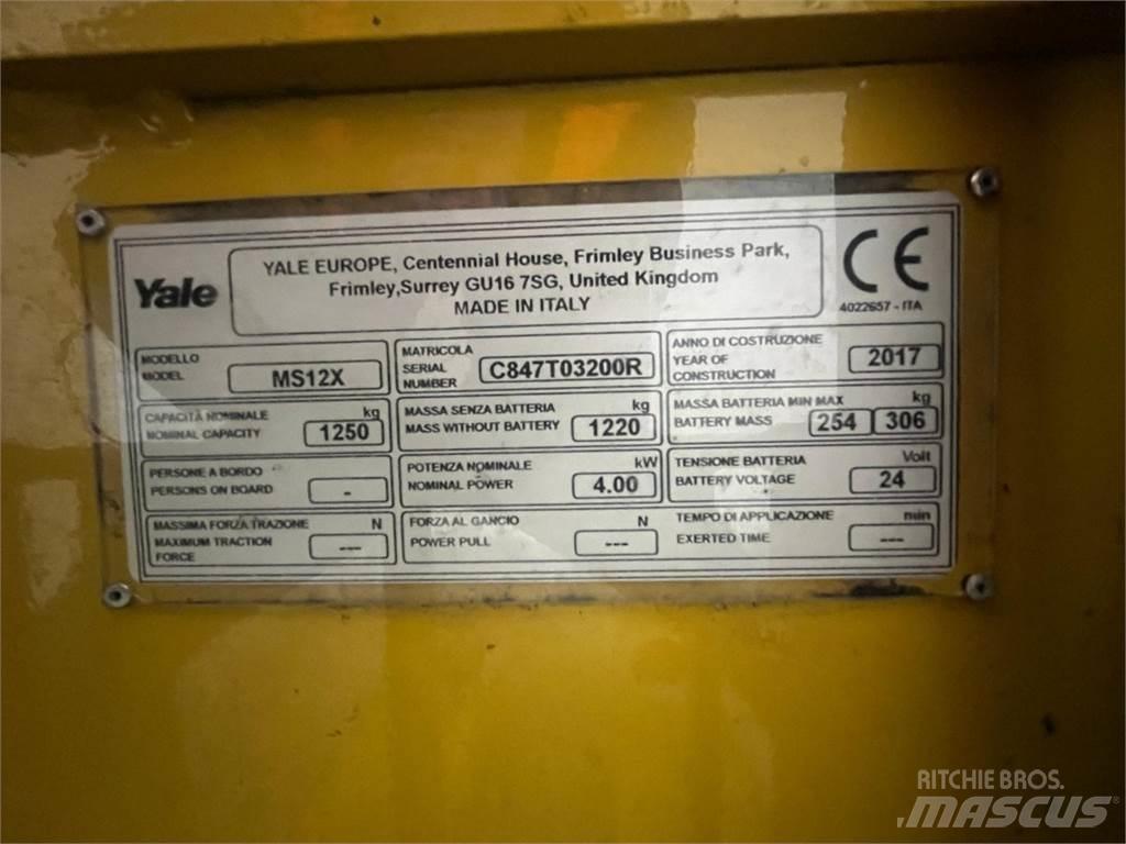 Yale MS12X Meeloop stapelaar