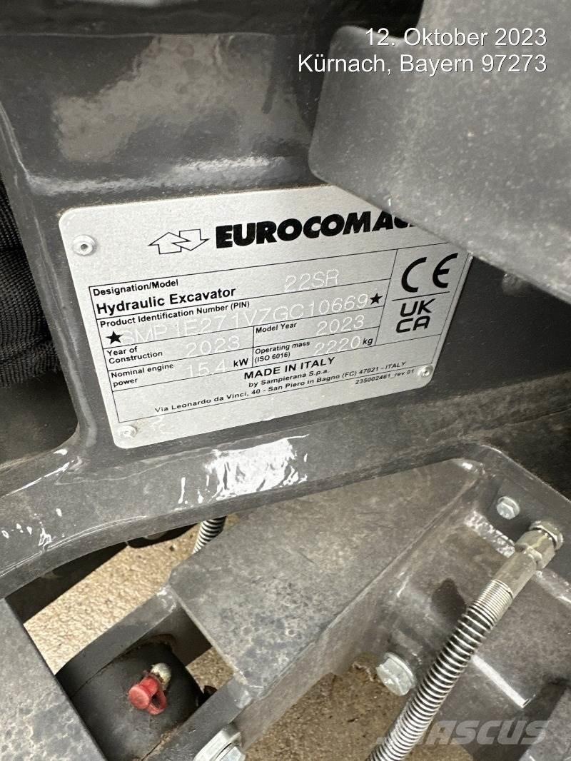 Eurocomach 22SR Minigraafmachines < 7t