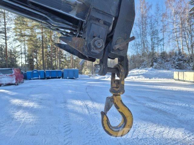 Scania R420 Vlakke laadvloer met kraan