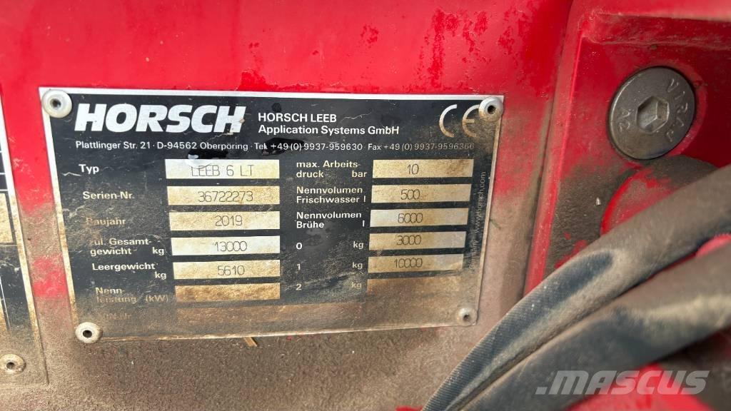 Horsch Leeb 6 LT Getrokken spuitmachines